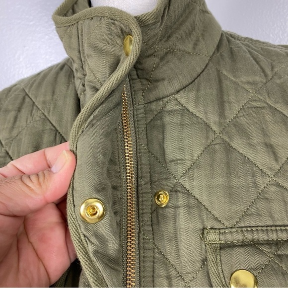 J Crew Mercantile quilted downtown field jacket - Picture 4 of 8